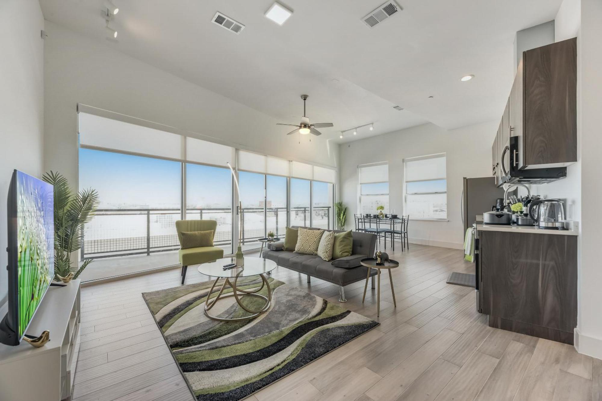 Contemporary 2Br I Gym I Parking I Workspace 댈러스 외부 사진
